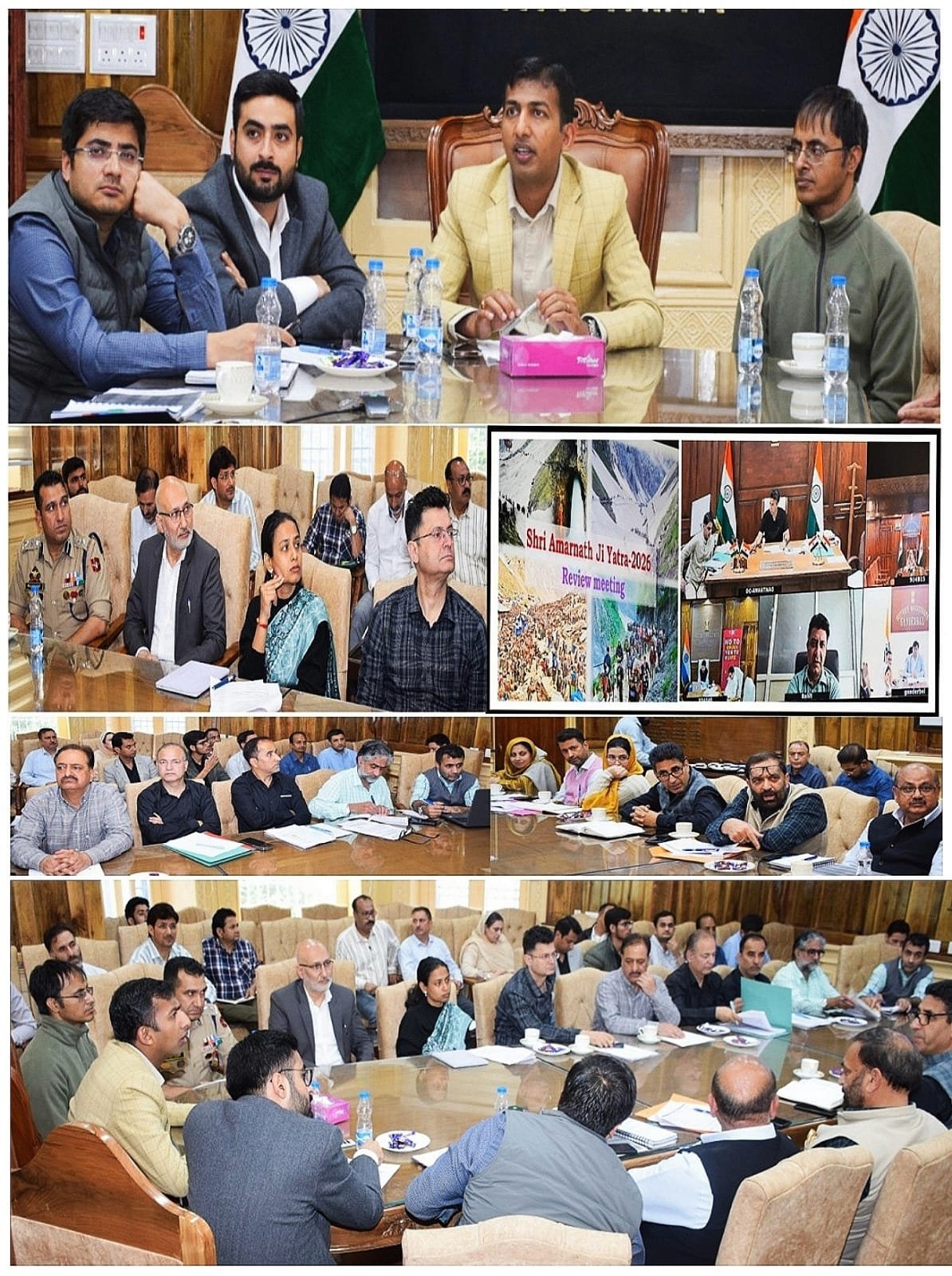 Div Com Kashmir reviews preparations for SANJY-2026