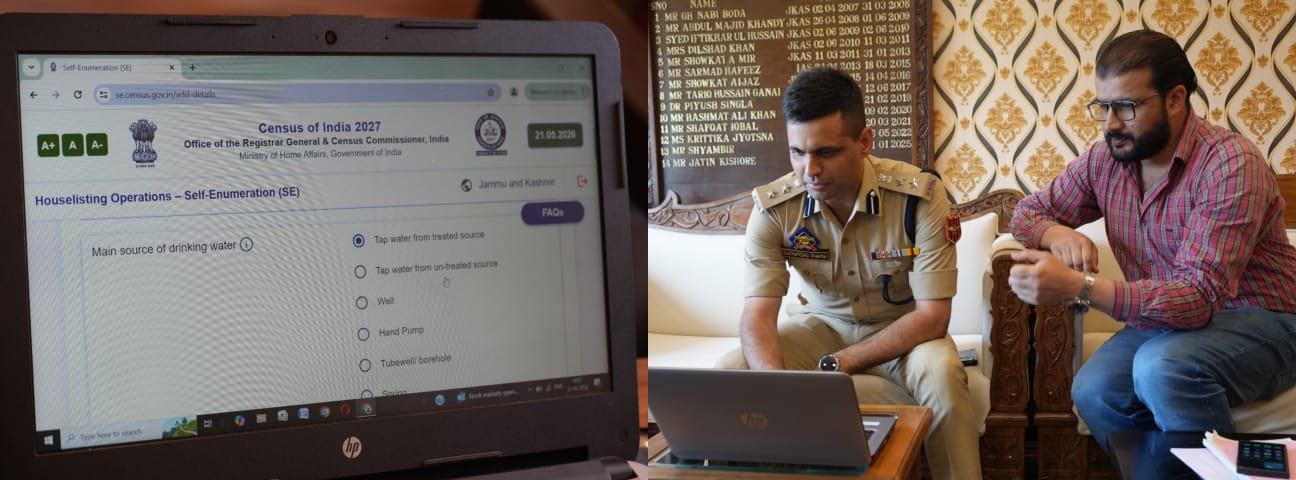 SSP Ganderbal Completes Census-2027 Self-Enumeration