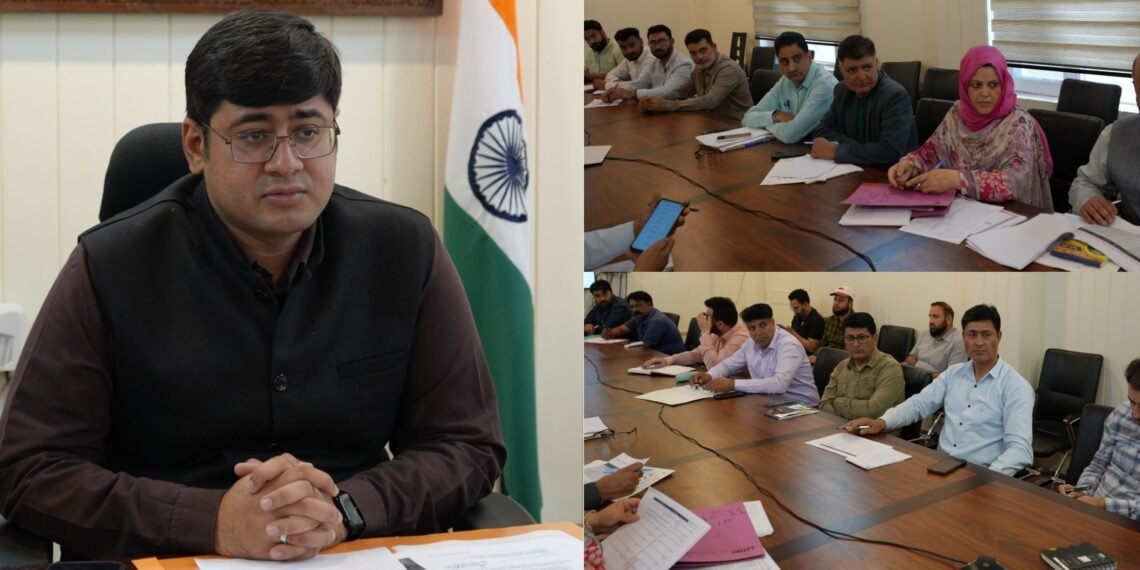 DC Ganderbal reviews Implementation of HADP & JKCIP schemes