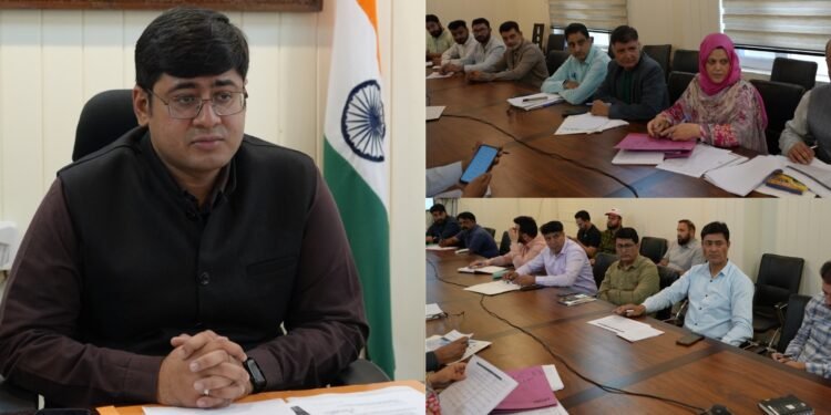 DC Ganderbal reviews Implementation of HADP & JKCIP schemes