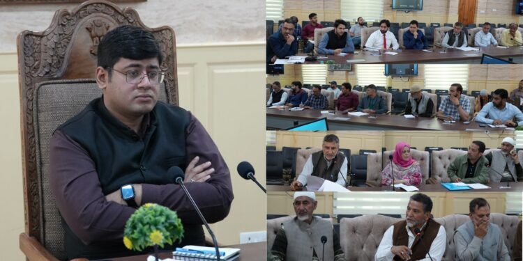 DC Ganderbal reviews preparations for Muharram, issues directions for proper civic amenities