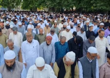 Ganderbal Resonates with Eid Prayers, Joy and Togetherness