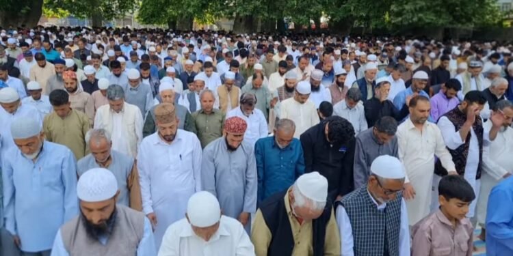 Ganderbal Resonates with Eid Prayers, Joy and Togetherness