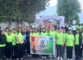NIT Srinagar NCC Cadets Shine at ‘Run with Pride – Run for India’ event