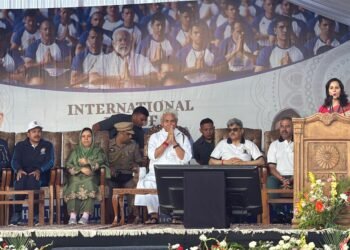 Yoga Has Become a Global Health Movement Inspired by India: LG Manoj Sinha on International Yoga Day