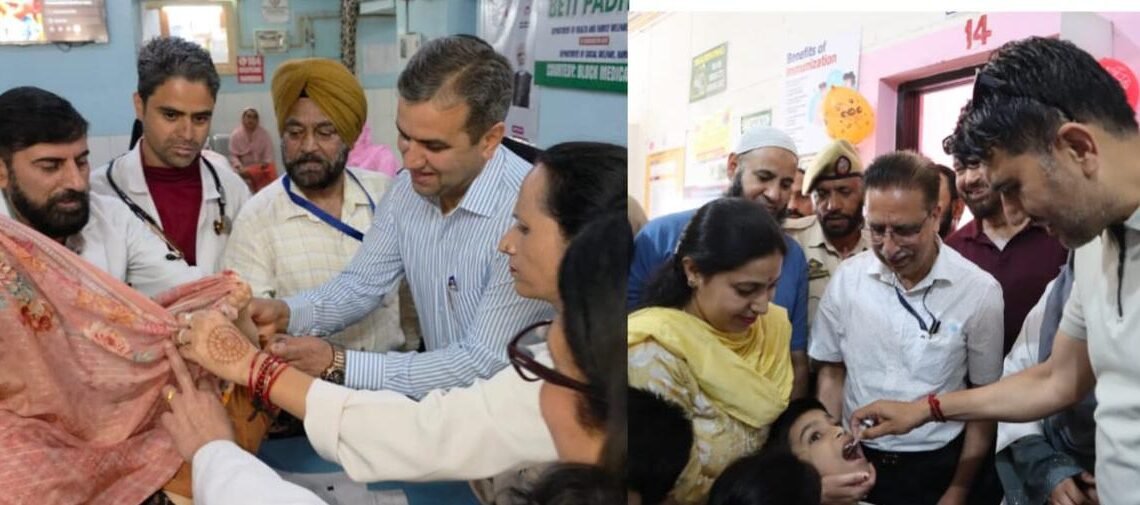 56,302 children receive Pulse Polio vaccine in Ramban