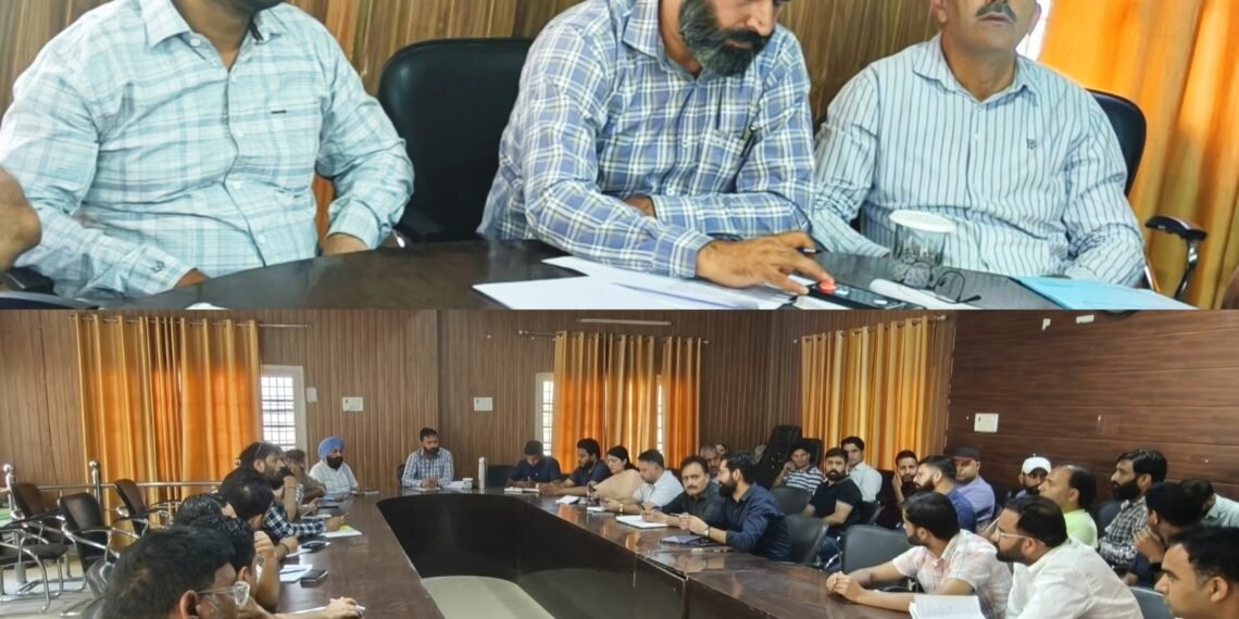 ACD Doda reviews progress of Rural Development works
