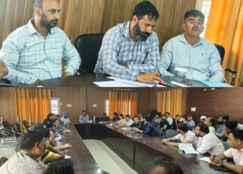 ACD Doda reviews progress of Rural Development works