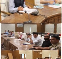 ADC Budgam reviews Muharram-ul-Haram arrangements in district