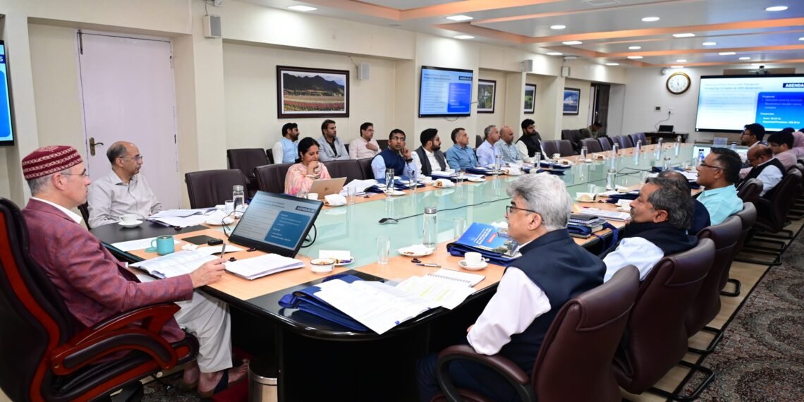 CM Omar Abdullah chairs 84th Board of Directors meeting of Srinagar Development Authority
