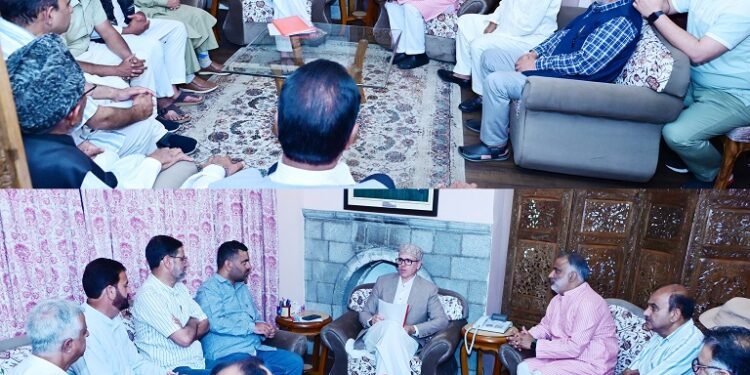 At Raabita, CM Omar Abdullah engages with public representatives, stakeholders on constituency and sectoral issues