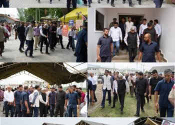 Chief Secretary reviews arrangements for Annual Mela Kheer Bhawani at Tulmulla