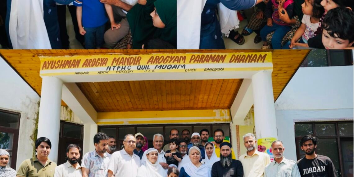 DC Bandipora launches Pulse Polio Immunization Campaign