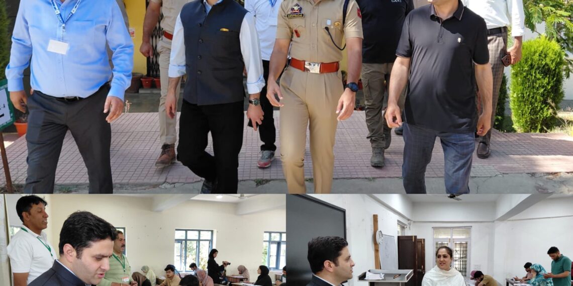 DC Budgam, SSP inspect NEET-2026 Examination Centres