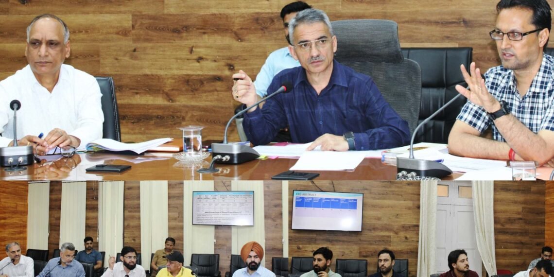 DC Doda reviews progress of Kisaan Khidmat Ghars