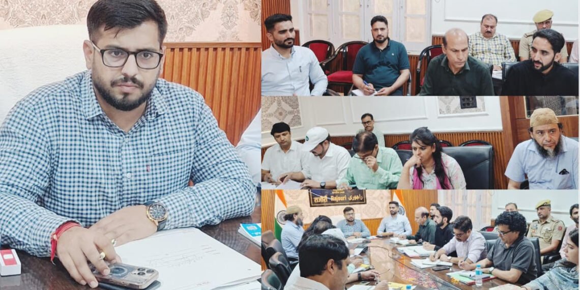 DC Rajouri reviews forest fire preparedness; Directs stringent prevention, response measures