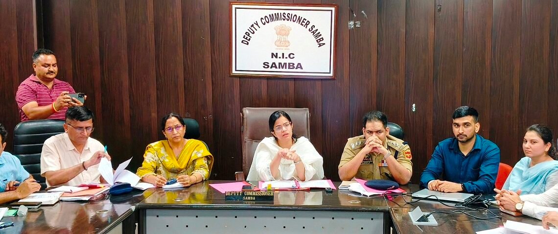 DC Samba reviews preparedness for Shri Amarnath Ji Yatra-2026