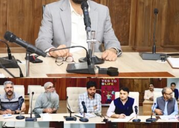 DC Srinagar reviews Block-wise status of development of playfields in every Panchayat