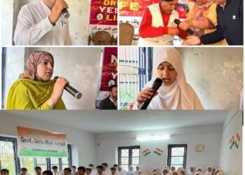 DIPR’s Cultural Unit organises Awareness Programme under Nasha Mukt J&K Abhiyan at GHS Chattabal