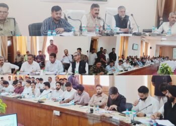 DISHA committee reviews development roadmap of Rajouri; MPs stress speedy execution of welfare schemes
