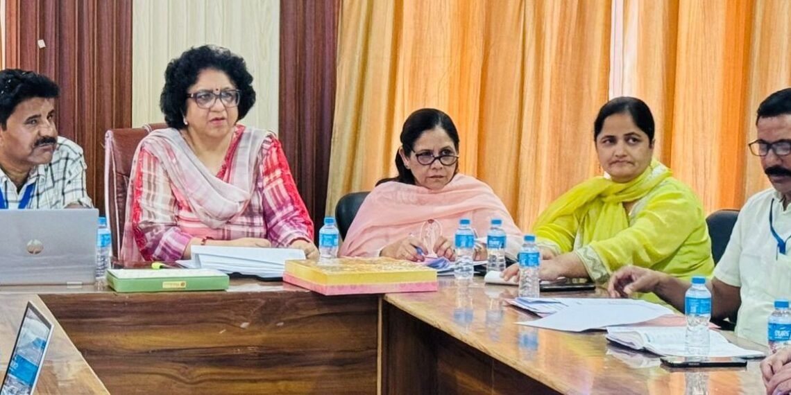 Director Health Services Jammu reviews healthcare services in Poonch and Rajouri districts