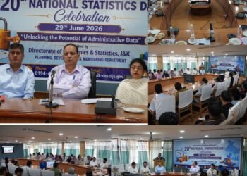 Directorate of Economics & Statistics observes 20th National Statistics Day