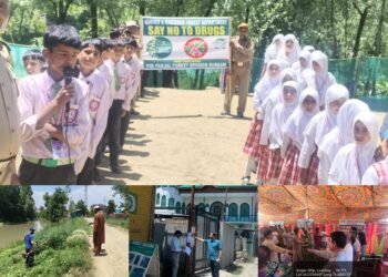 District-Wide activities organized under Nasha Mukt Bharat Abhiyan in Budgam