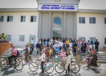 CUKashmir celebrates world bicycle day 2026