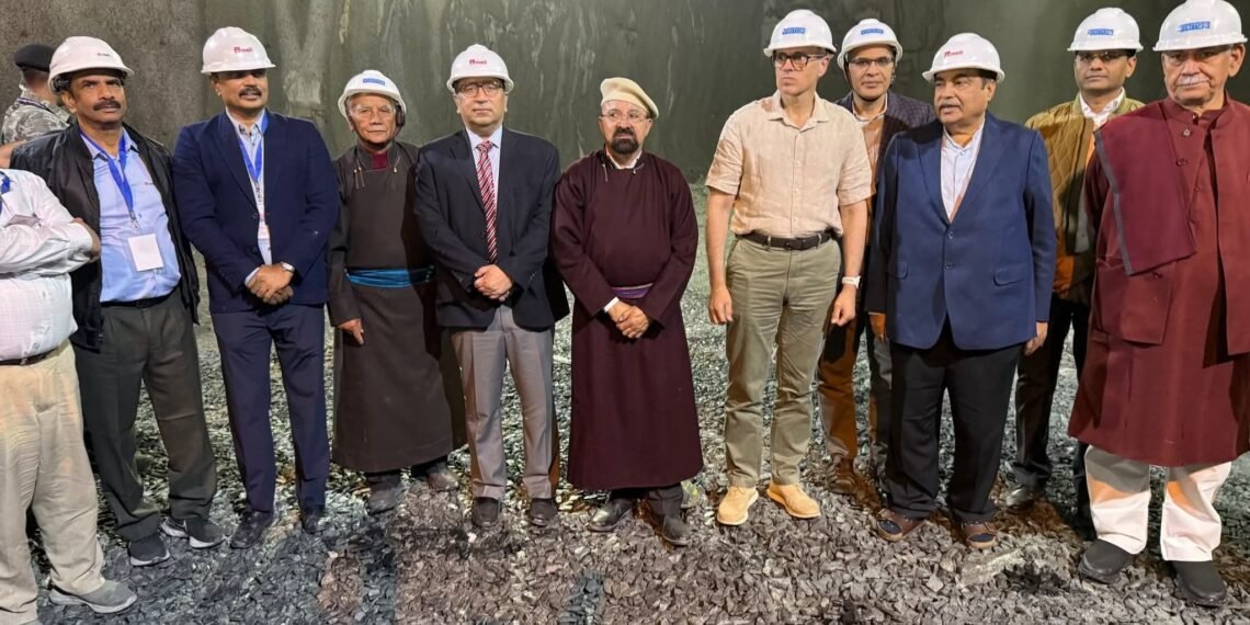 Zojila Tunnel breakthrough “golden chapter’ in India’s infrastructure history: Nitin Gadkari
