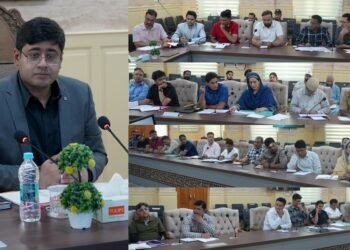 DC Ganderbal reviews SANJY-2026 preparedness; directs timely completion of all works for smooth and safe Yatra