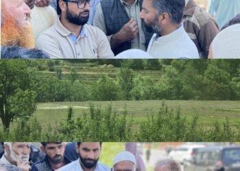 MLA Kangan Mian Mehar Ali Visits Margund, Hears Farmers’ Grievances Over Irrigation Crisis