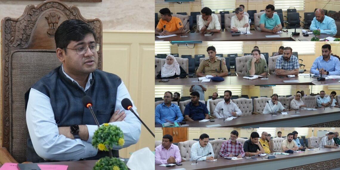 DC Ganderbal reviews arrangements for International Yoga Day-2026