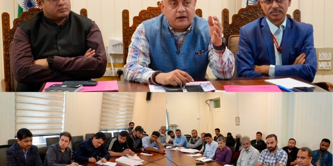 Director Census Operations J&K, Ladakh reviews Census preparedness in Ganderbal; stresses Accuracy, Quality Checks and Public Participation