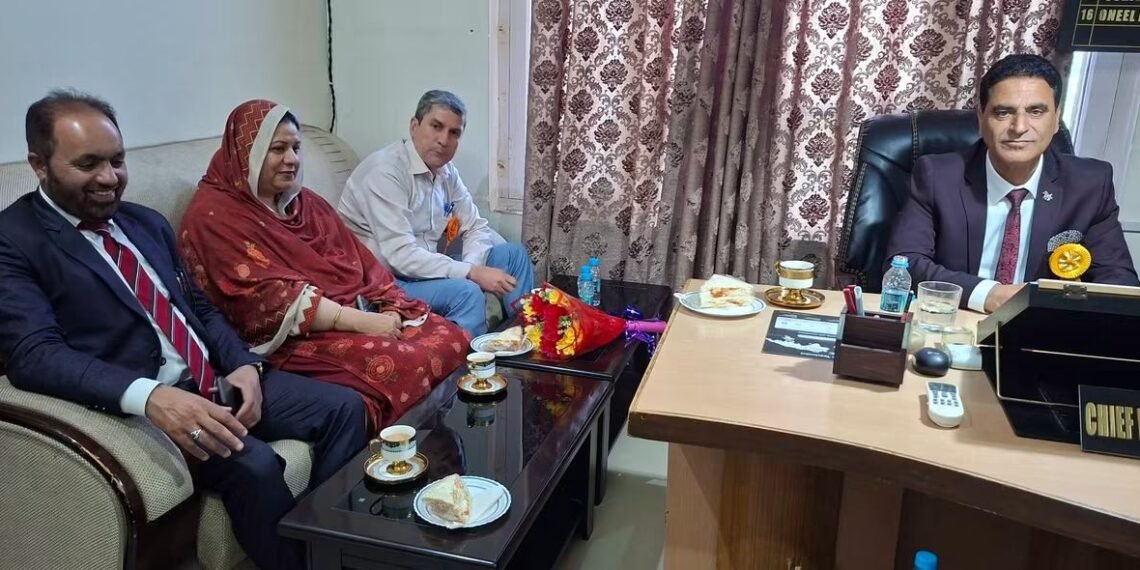 Nazeer Ahmad Khan Takes Charge as Chief Education Officer Ganderbal, Vows Strict Accountability and Student-Centric Reforms