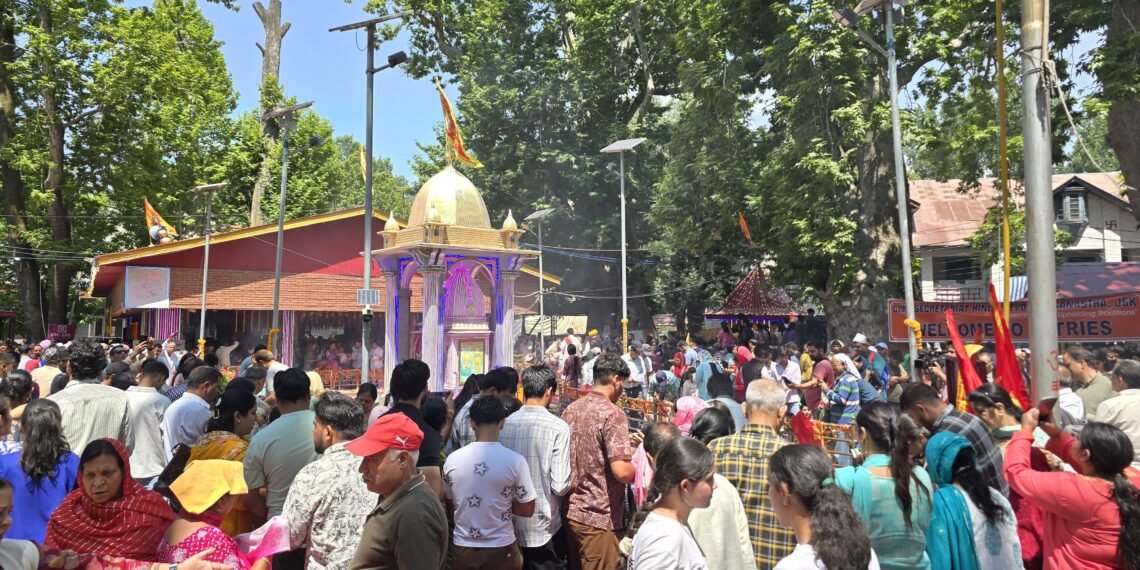 Kashmiriyat Triumphs at Kheer Bhawani: Tulmulla Temple Witnesses a Grand Confluence of Faith, Harmony and Shared Heritage