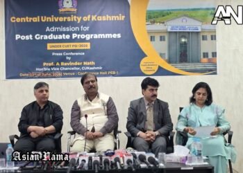 CUKashmir VC highlights academic expansion, student support schemes Ganderbal, June 3: Central University of Kashmir