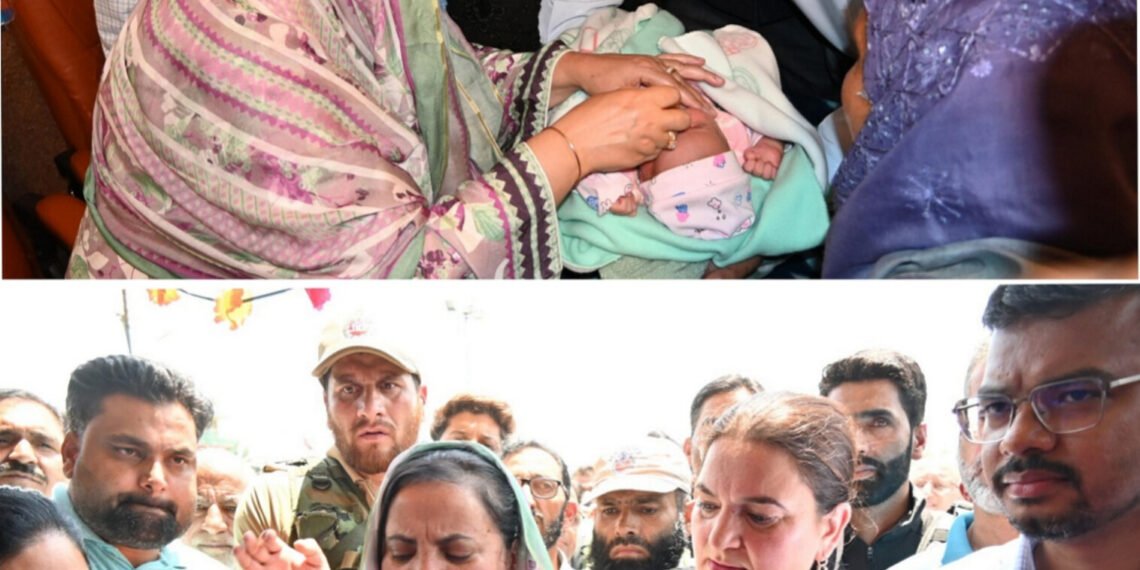 Sakeena Itoo launches Pulse Polio Immunization drive from District Hospital Kulgam
