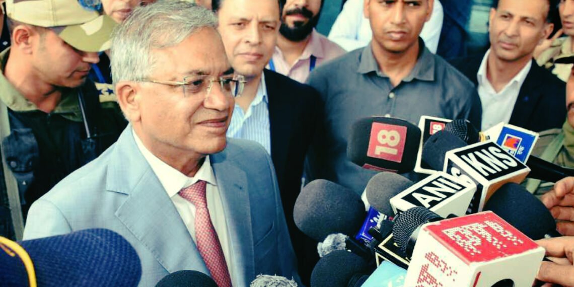 Chief Election Commissioner of India arrives in Srinagar on 3 day visit