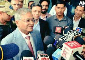 Chief Election Commissioner of India arrives in Srinagar on 3 day visit