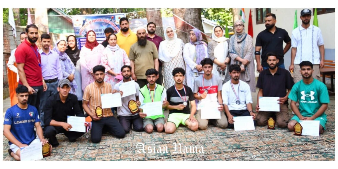 GDC Ganderbal organizes annual College Road Race