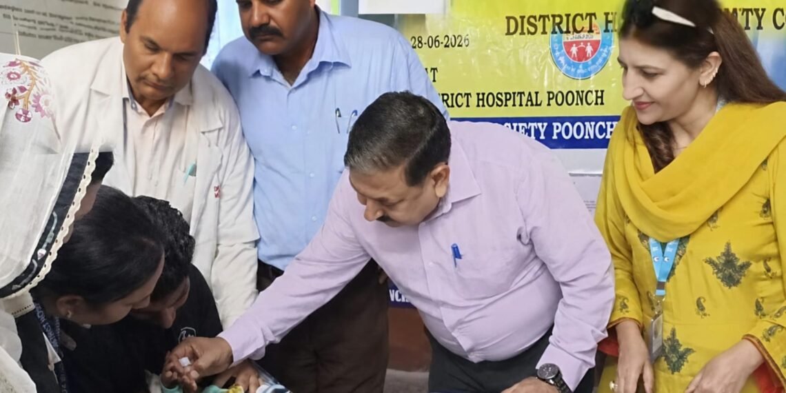Intensified Pulse Polio Immunisation Campaign launched across Poonch district