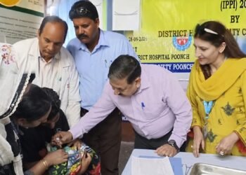 Intensified Pulse Polio Immunisation Campaign launched across Poonch district