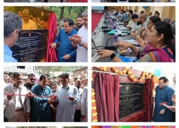 Javid Dar visits Ramban, reviews development works; e-inaugurates projects