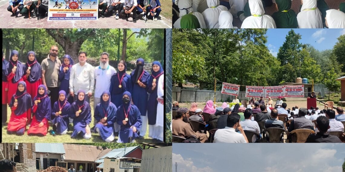 NMBA Campaign continues across Pulwama with Awareness, Counselling, Sports Activities