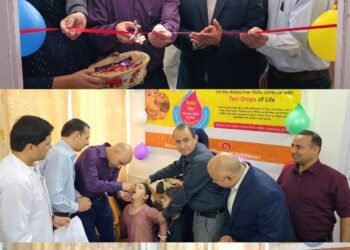 Over 36 thousand children take Pulse Polio vaccine in Kishtwar