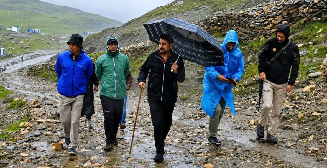 Secretary RDD reviews sanitation services for SANJY 2026 along Pahalgam axis