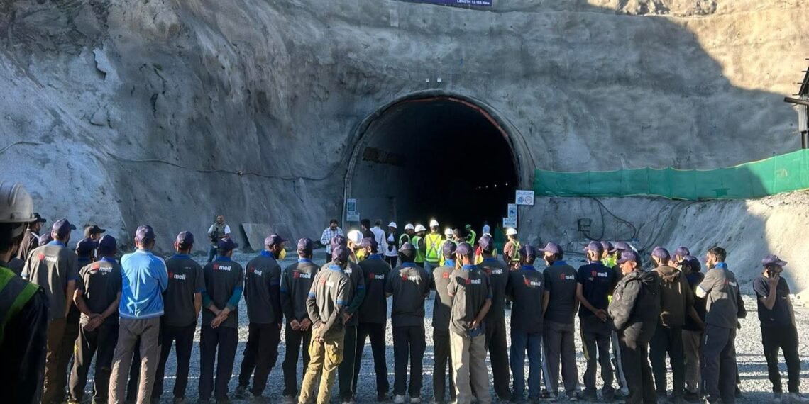 Zojila Tunnel set for a historic breakthrough, bringing year-round connectivity to Kashmir and Ladakh.