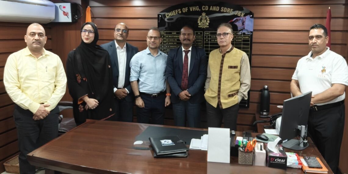 RRU signs MoU with J&K State Disaster Response Force to boost UT’s disaster management capacity