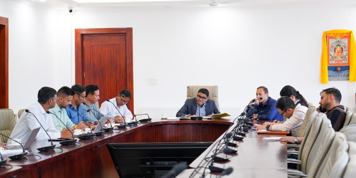 Secretary PDD Reviews Progress of PMDP-15 Transmission Project in UT Ladakh