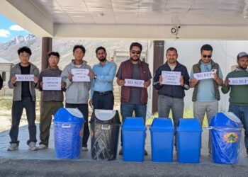 Government Degree College Zanskar Organises Awareness Programme on Ban on Single-Use Plastics